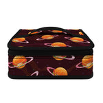 Hamburger Planet Pattern Print Small Lunch Bag