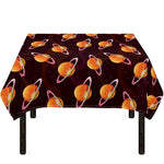 Hamburger Planet Pattern Print Tablecloth