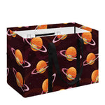 Hamburger Planet Pattern Print Utility Tote Bag