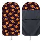Hamburger Planet Pattern Print Waterproof Car Seat Cover