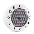 Hamsa Symbol Pattern Print Alarm Clock