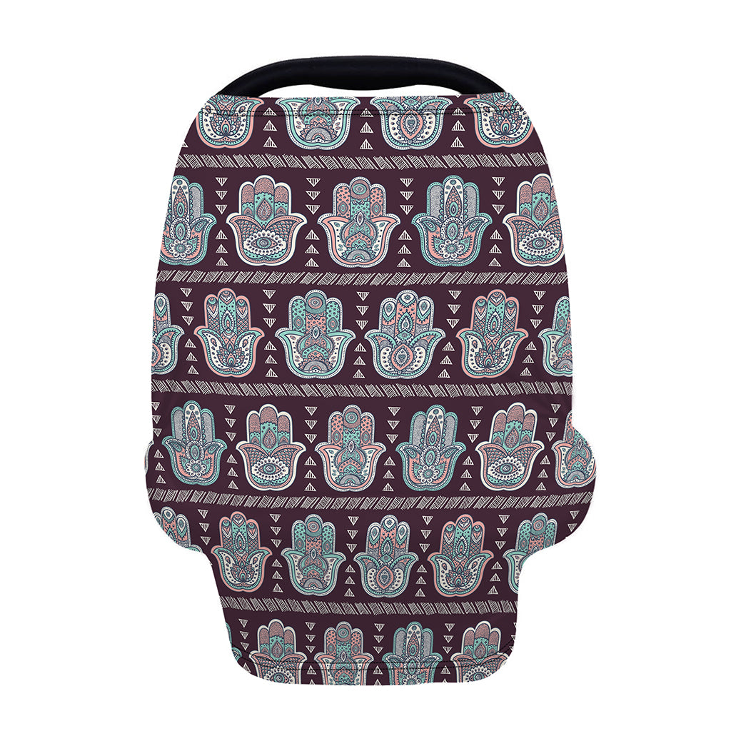 Hamsa Symbol Pattern Print Baby Seat Cover
