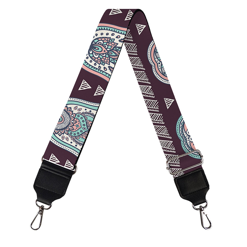 Hamsa Symbol Pattern Print Bag Strap