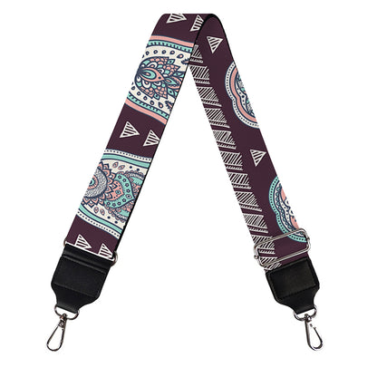 Hamsa Symbol Pattern Print Bag Strap