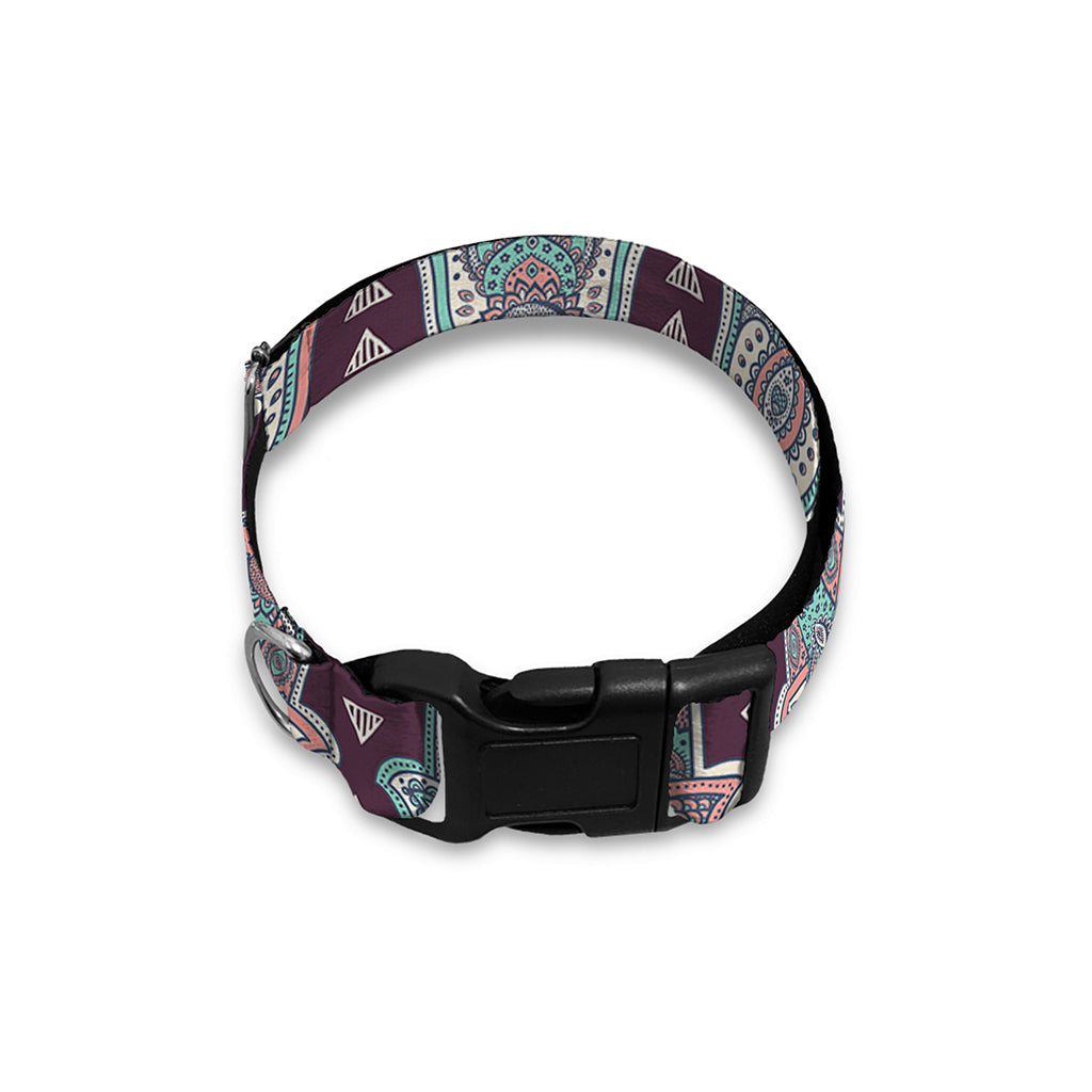 Hamsa Symbol Pattern Print Dog Collar
