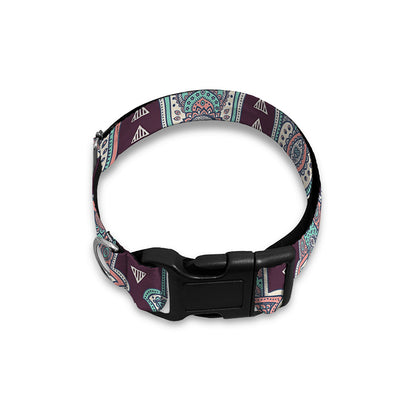 Hamsa Symbol Pattern Print Dog Collar