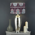 Hamsa Symbol Pattern Print Drum Lamp Shade