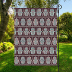 Hamsa Symbol Pattern Print Garden Flag