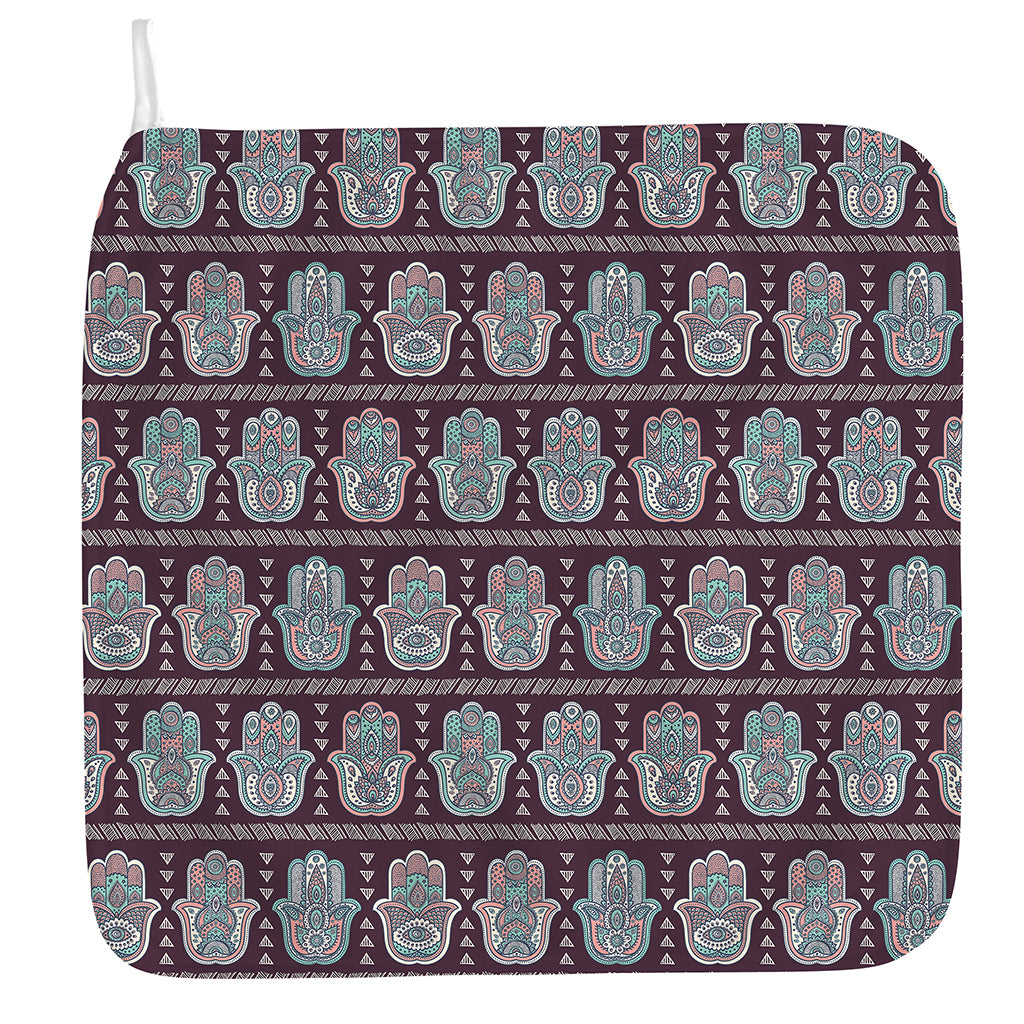 Hamsa Symbol Pattern Print Hand Towel