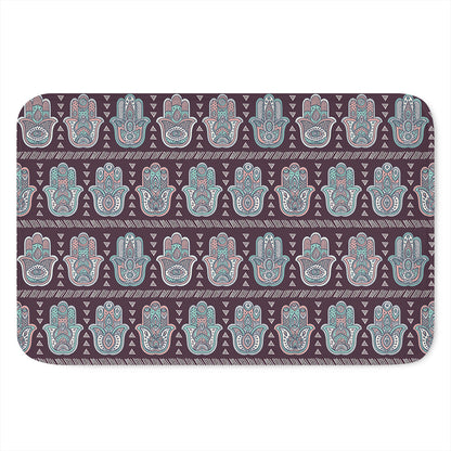 Hamsa Symbol Pattern Print Indoor Door Mat