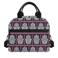 Hamsa Symbol Pattern Print Insulated Lunch Bag