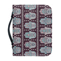 Hamsa Symbol Pattern Print Leather Bible Cover