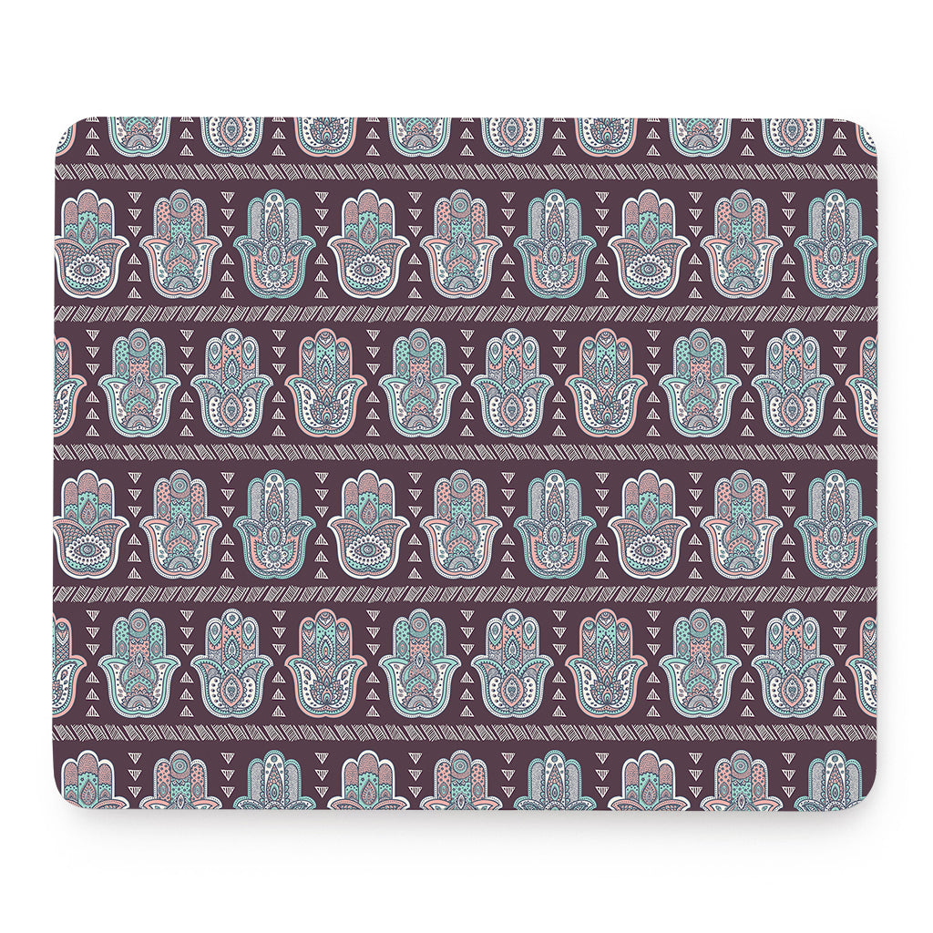 Hamsa Symbol Pattern Print Mouse Pad