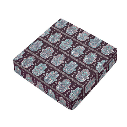 Hamsa Symbol Pattern Print Outdoor Seat Cushion Cover