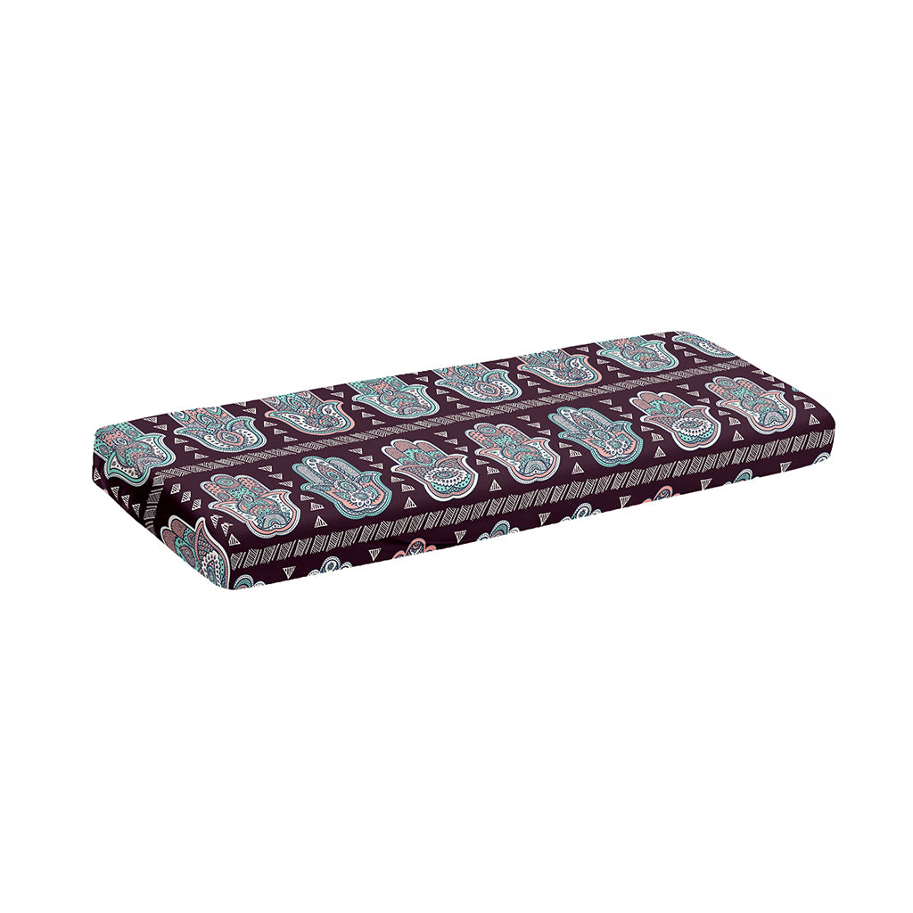 Hamsa Symbol Pattern Print Piano Keyboard Cover