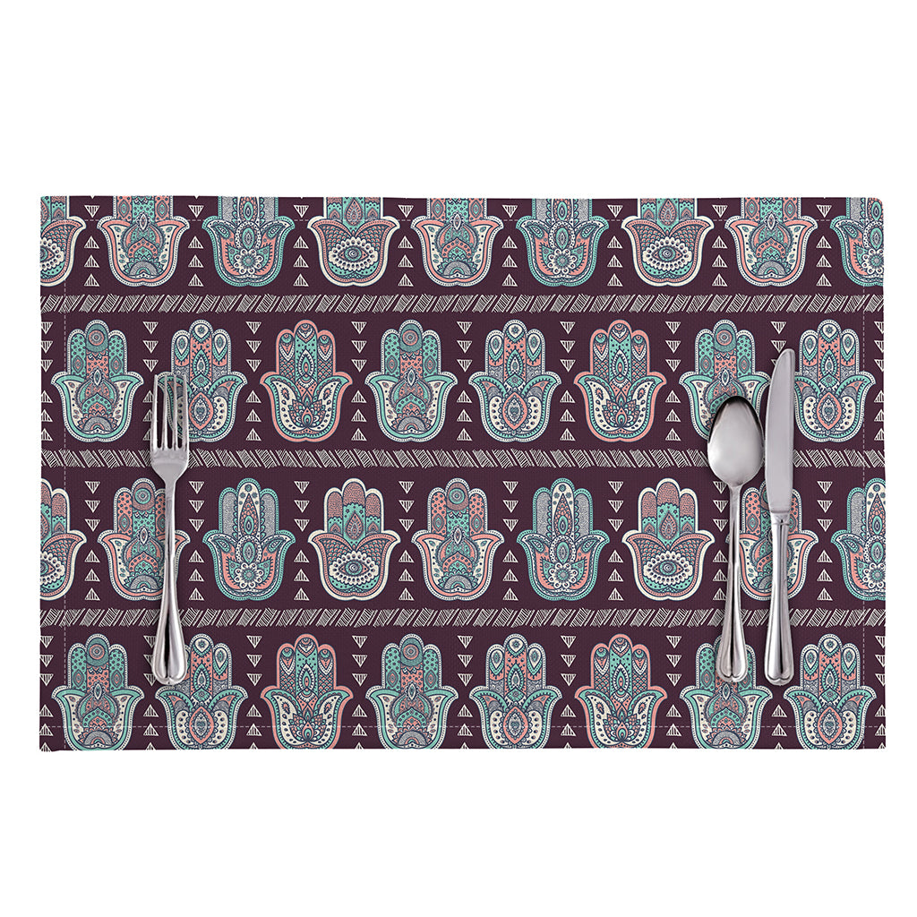 Hamsa Symbol Pattern Print Placemat