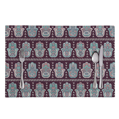 Hamsa Symbol Pattern Print Placemat