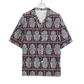 Hamsa Symbol Pattern Print Rayon Hawaiian Shirt