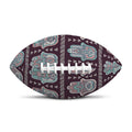 Hamsa Symbol Pattern Print Rugby Ball