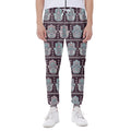 Hamsa Symbol Pattern Print Joggers