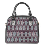 Hamsa Symbol Pattern Print Shoulder Handbag