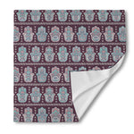 Hamsa Symbol Pattern Print Silk Bandana