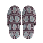 Hamsa Symbol Pattern Print Slippers