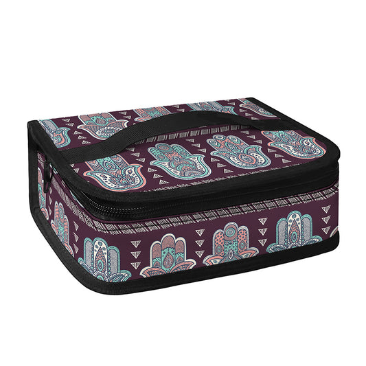 Hamsa Symbol Pattern Print Small Lunch Bag