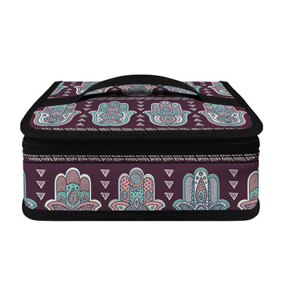 Hamsa Symbol Pattern Print Small Lunch Bag
