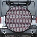 Hamsa Symbol Pattern Print Tire Cover