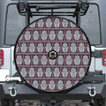 Hamsa Symbol Pattern Print Tire Cover With Camera Hole