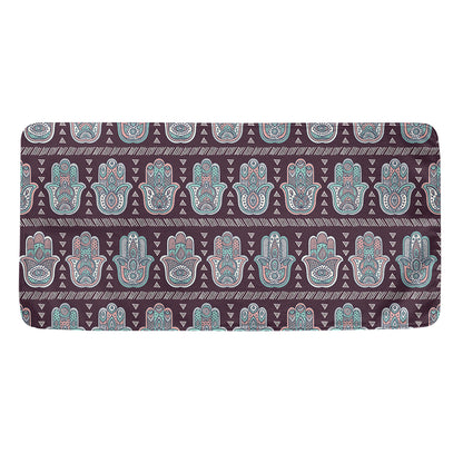 Hamsa Symbol Pattern Print Towel