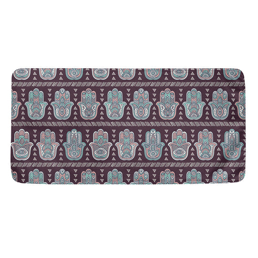 Hamsa Symbol Pattern Print Towel