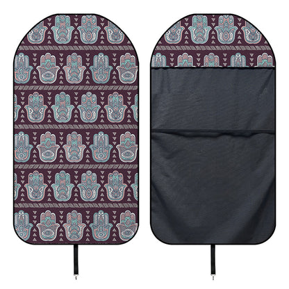 Hamsa Symbol Pattern Print Waterproof Car Seat Cover
