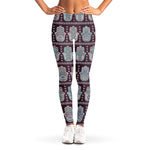 Hamsa Symbol Pattern Print Women's Leggings