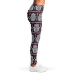Hamsa Symbol Pattern Print Women's Leggings