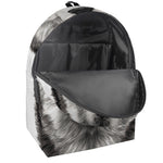 Hand Drawn Alaskan Malamute Print Backpack