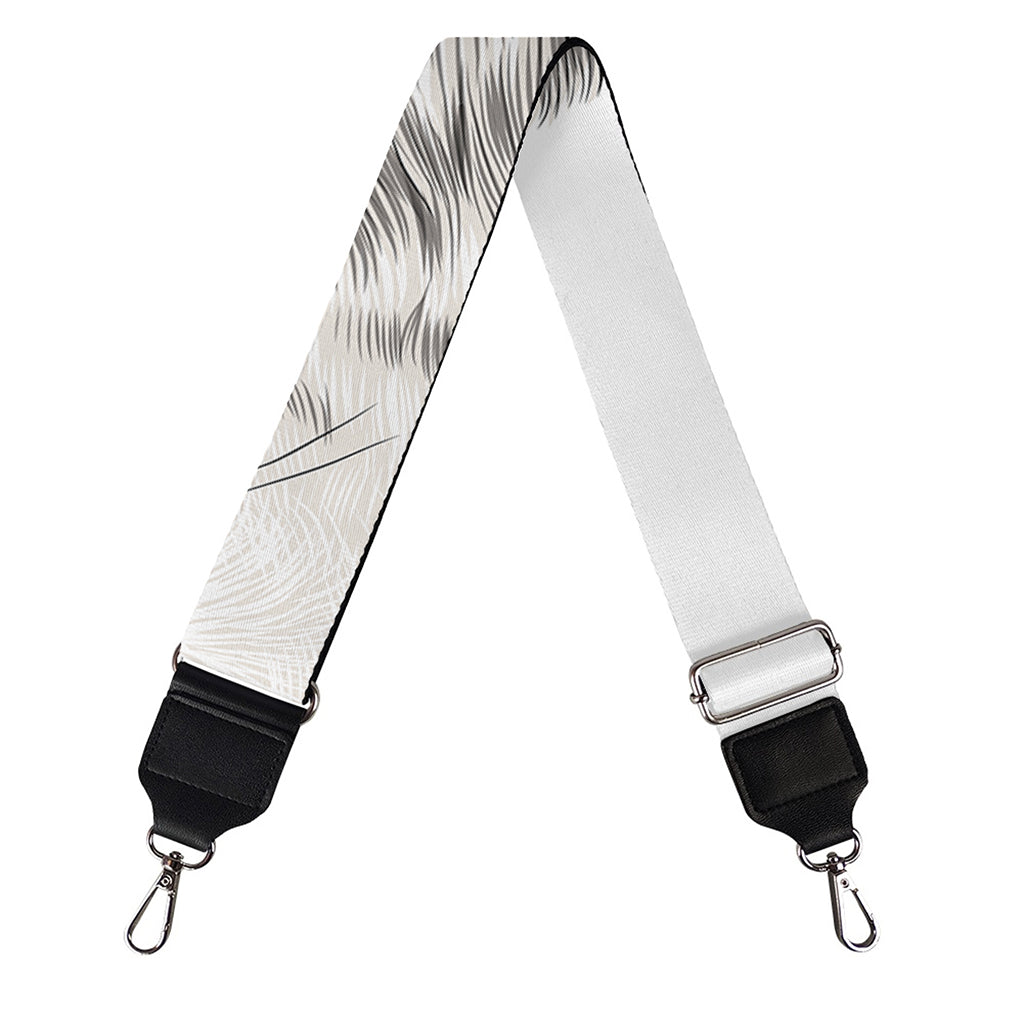 Hand Drawn Alaskan Malamute Print Bag Strap