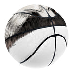 Hand Drawn Alaskan Malamute Print Basketball