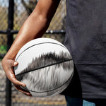 Hand Drawn Alaskan Malamute Print Basketball