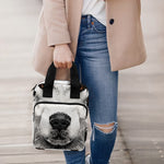 Hand Drawn Alaskan Malamute Print Bible Tote Bag