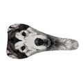 Hand Drawn Alaskan Malamute Print Bicycle Seat Cover