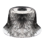 Hand Drawn Alaskan Malamute Print Bucket Hat