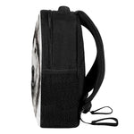 Hand Drawn Alaskan Malamute Print Casual Backpack