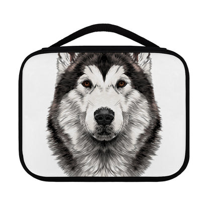 Hand Drawn Alaskan Malamute Print Classic Bible Case