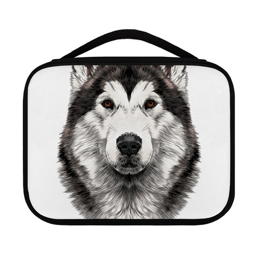 Hand Drawn Alaskan Malamute Print Classic Bible Case