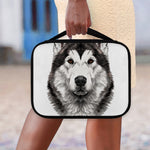 Hand Drawn Alaskan Malamute Print Classic Bible Case