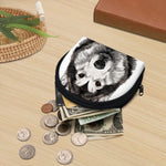 Hand Drawn Alaskan Malamute Print Coin Purse