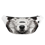 Hand Drawn Alaskan Malamute Print Fanny Pack