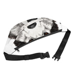 Hand Drawn Alaskan Malamute Print Fanny Pack